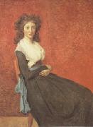 David, Jacques-Louis Madame Charles-Louis Trudaine (mk05) oil painting